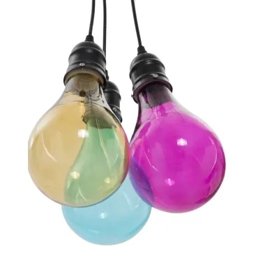 LAMPADARIO OKLAHOMA 3 ŚWIATŁA 25X135 cm (SZKŁO Ø 3,5)